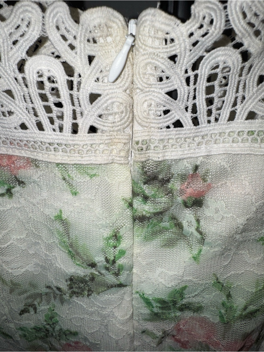 Disney Princess Floral Lace Cold Shoulder Dress Cottagecore Fairycore Small - Picture 6 of 10